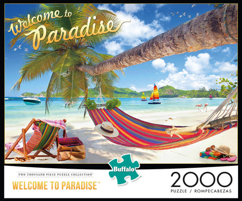 Buffalo Games Welcome to Paradise - 2000 Piece Jigsaw Puzzle | Buffalo Games In Lebanon