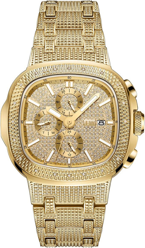 JBW Men's Diamond Quartz Watch in 18k Gold-plated Stainless-steel | JBW In Lebanon
