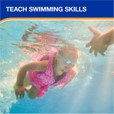 SwimWays Barbie - Kids Pink Life Vest - 33-55 lbs | SwimWays In Lebanon