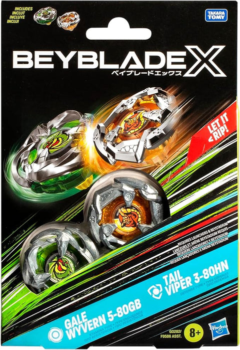 Beyblade X Gale Wyvern Dual Pack Set With 2 Right-Spinning Tops | Beyblade In Lebanon