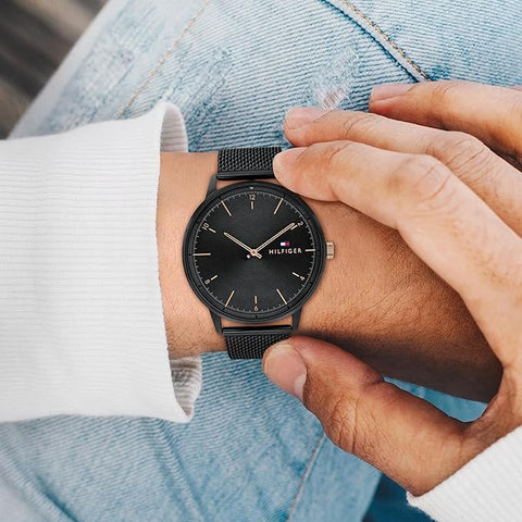 Tommy Hilfiger Men's Black Analog Hendrix Watch |Tommy Hilfiger in Lebanon