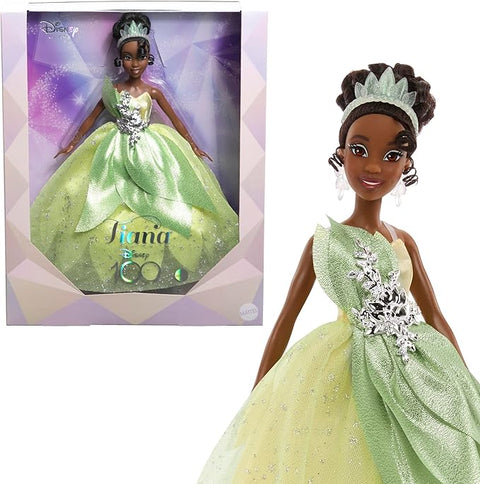 Mattel Disney Princess Toys, Collector Tiana Doll Celebrating Disney 100 Years of Wonder Figure | Mattel In Lebanon
