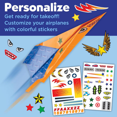 Faber-Castell Creativity for Kids Paper Airplane Squadron Create 20 Paper Airplanes | Faber-Castell In Lebanon