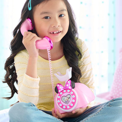 Just Play Disney Junior Minnie Mouse Ring Me Rotary Style Phone | Just Play In Lebanon