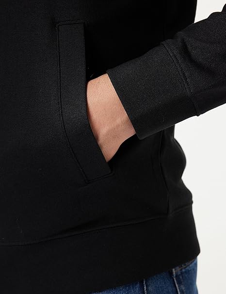 Wrangler Men's Black Funnel Neck Zip Jacket | Wrangler In Lebanon