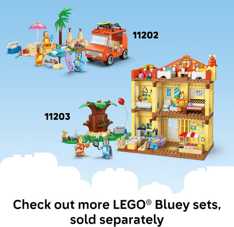 Lego Bluey Playground Fun with Bluey and Chloe Sensory Building Blocks|Lego In Lebanon