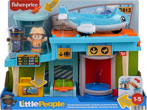 Little People Toddler Toy Everyday Adventures Airport Playset with Airplane | Little People  In Lebanon