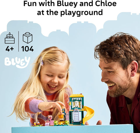 Lego Bluey Playground Fun with Bluey and Chloe Sensory Building Blocks|Lego In Lebanon