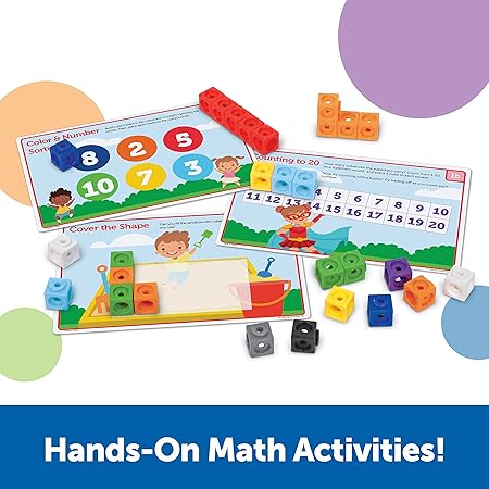 Learning Resources MathLink Cubes Preschool Math Activity Set | Learning Resources In Lebanon
