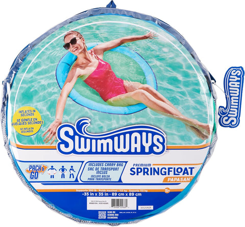 SwimWays Spring Float Premium Papasan Pool Lounger Inflatable Pool Floats|SwimWays In Lebanon