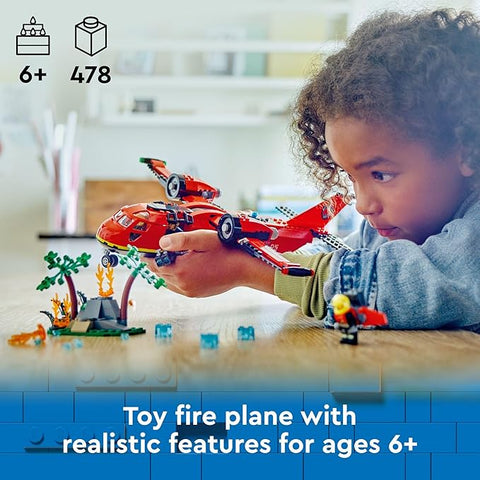Lego City Fire Rescue Plane Toy | Lego In Lebanon