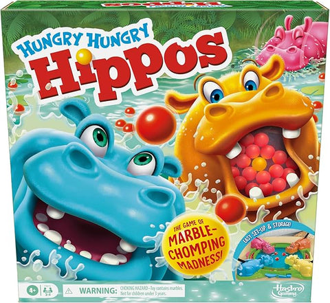 Hasbro Gaming Hungry Hungry Hippos Game for Preschoolers | Hasbro Gaming In Lebanon