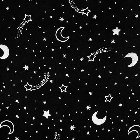 Sun Zero Lights Out Starry Night Portable Travel 100% Blackout Suction Cup Curtain Panel, 50" x 78", Stars| Sun Zero In Lebanon