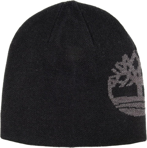 Timberland Men's Black 2-In-1 Reversible Jacquard Beanie| Timberland in Lebanon