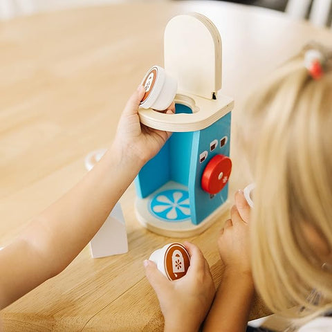 Melissa & Doug Brew And Serve Wooden Coffee Maker Set | Melissa & Doug In Lebanon