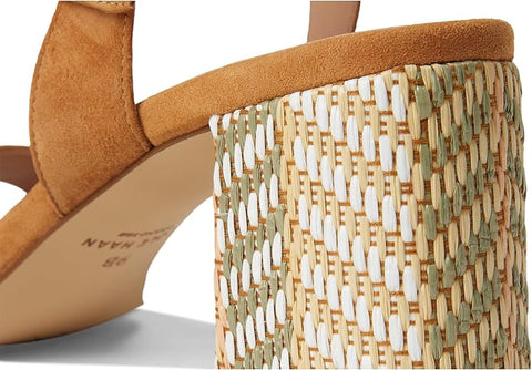 Cole Haan Women's Tan Josie Block Heeled Sandals | Cole Haan In Lebanon