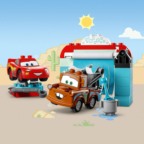 Lego Cars Lightning McQueen & Mater's Car Wash Fun Buildable Toy|Lego In Lebanon