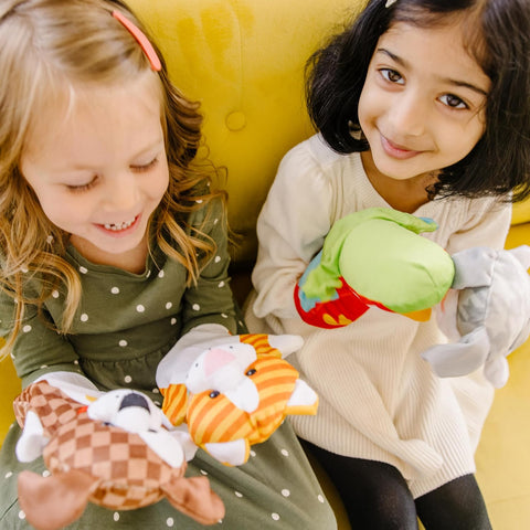 Melissa & Doug Playful Pets Hand Puppets (Set of 4) | Melissa & Doug In Lebanon