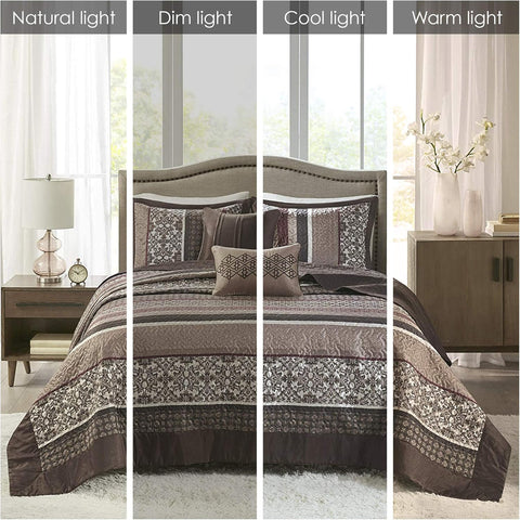Madison Park Multicolor Princeton 5 Piece King Quilted Coverlet Set |Madison Park In Lebanon