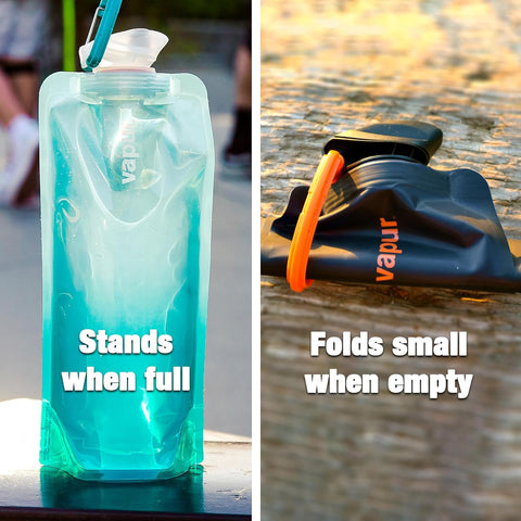 Vapur Flexible, Collapsible Wide Mouth Anti-Bottle | Vapur In Lebanon