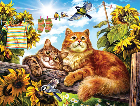 Buffalo Games Nadia Strelkina Summer Play 750 Piece Jigsaw Puzzle | Buffalo Games In Lebanon