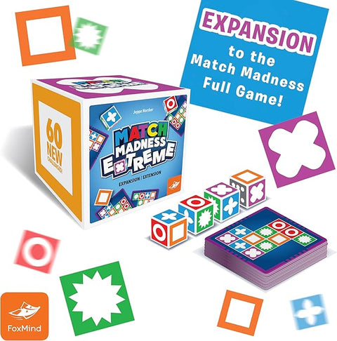 FoxMind Expansion Pack Match With Original Match Madness Pattern Matching Puzzle | FoxMind In Lebanon