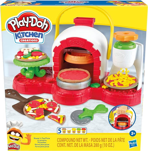 Play-Doh Kitchen Creations Stamp'n Top Pizza Oven Toy with 5 Non-Toxic Colors | Play-Doh In Lebanon