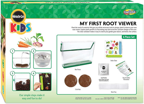 Creative Kids Miracle Gro My First Root Viewer Science Educational Gardening Set | Creative Kids In Lebanon