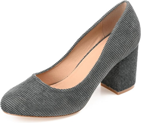 Journee Collection Women's Green Fai Pump Heels | Journee Collection In Lebanon