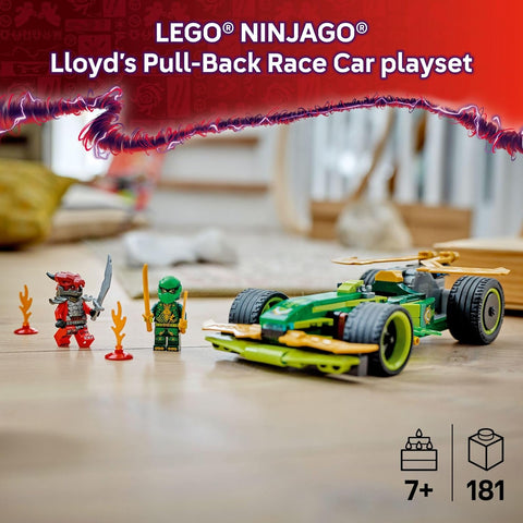 Lego NINJAGO Lloyd's Pull-Back Race Car Toy - Building Toy|Lego In Lebanon
