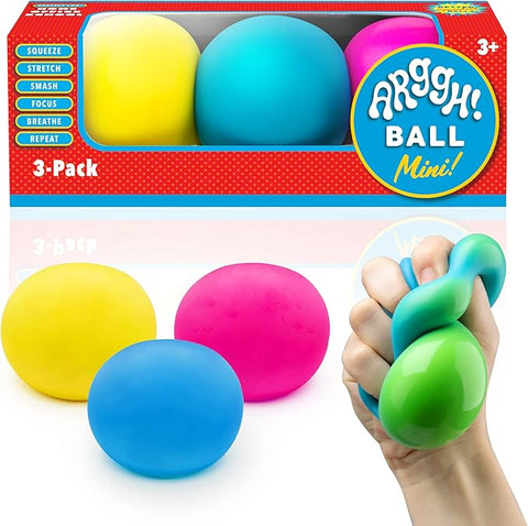 Power Your Fun Arggh Mini Stress Balls for Adults and Kids 3pcs | Power Your Fun In Lebanon