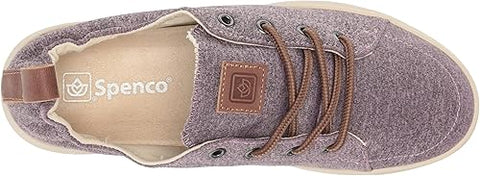 Spenco Women's Elderberry Santa Clara Heathered Sneaker | Spenco in Lebanon