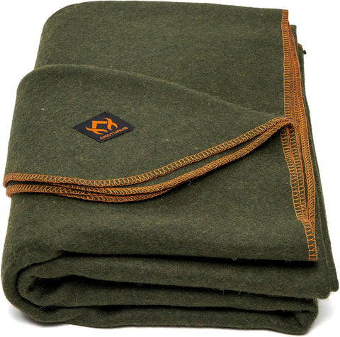 Arcturus Olive Green Warm Thick & Washable Military Wool Blanket | Arcturus In Lebanon