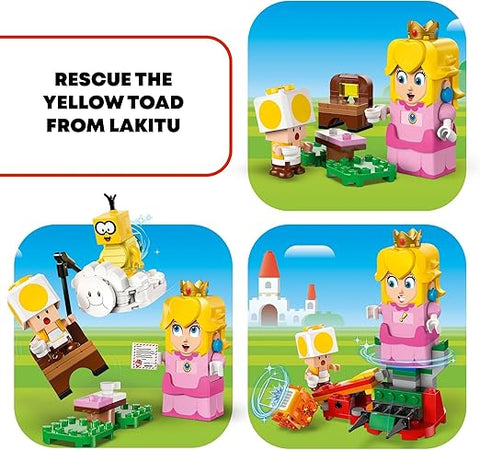 Lego Super Mario Adventures with Interactive Peach Princess Toy | Lego In Lebanon