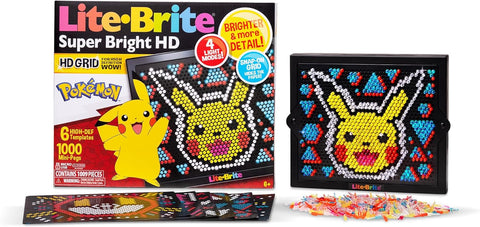 Lite Brite Super Bright HD Pokemon EditionCreative Retro Light-Up Screen| Lite Brite In Lebanon