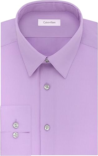 Calvin Klein Men's Purple Slim Fit Dress Shirt | Calvin Klein In Lebanon