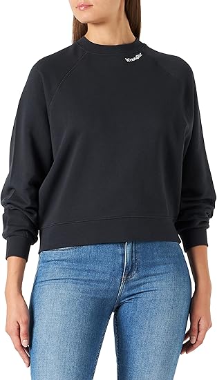 Wrangler Women's Faded Black Retro Raglan Blouse | Wrangler In Lebanon