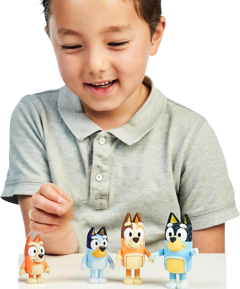 Moose Toys Bluey Family Pack of 4 Vinyl Figures | Moose Toys In Lebanon