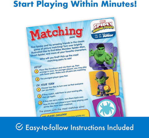 Wonder Forge Marvel Spidey and His Amazing Friends Matching Game | Wonder Forge In Lebanon