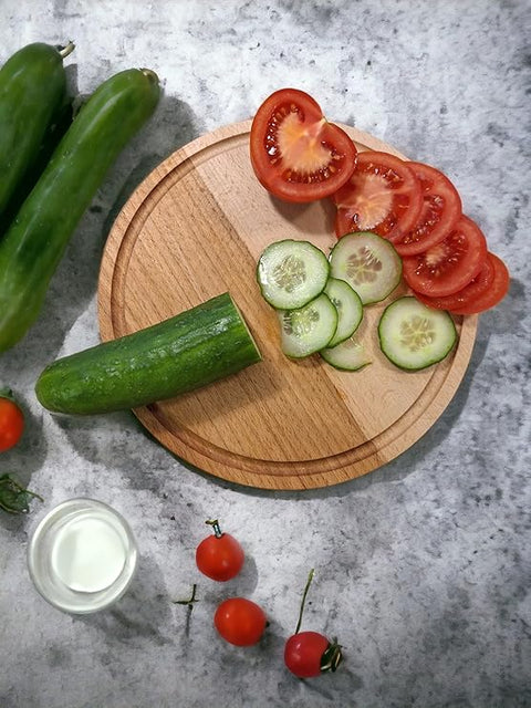 Kesper Round Cutting Board 25/Thickness: 1.3cm  | Kesper In Lebanon