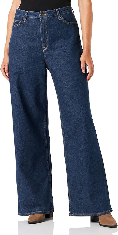 Lee Women's Dark Blue Ultra High Waist Flare Jeans | Lee In Lebanon