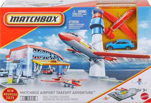 Matchbox Toy Car Playset Takeoff Adventure Airport Set|Matchbox In Lebanon