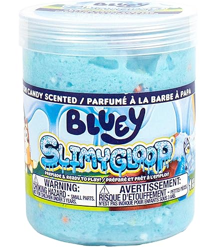 SLIMYGLOOP Neon Butter Cotton Candy Twist, Blue & Purple Butter Slime | SLIMYGLOOP In Lebanon