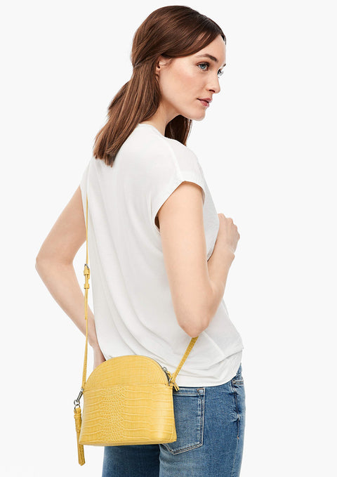 S. Oliver Women's Yellow Crocodile Crossbody Bag | S. Oliver In Lebanon
