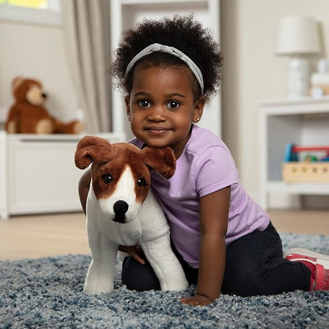 Melissa & Doug Giant Jack Russell Terrier Lifelike Stuffed Animal Dog Plush | Melissa & Doug In Lebanon