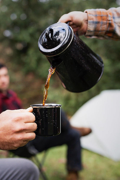 Stansport Black Enamel Percolator Coffee Pot 8 Cup|Stansport In Lebanon