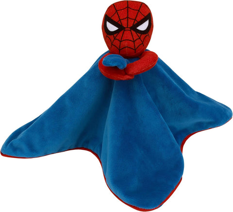 Marvel Spiderman Blue and Red Super Soft Security Baby Blanket | Marvel In Lebanon