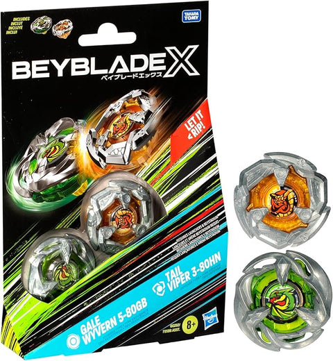 Beyblade X Gale Wyvern Dual Pack Set With 2 Right-Spinning Tops | Beyblade In Lebanon