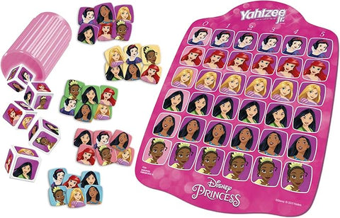 Hasbro Gaming Yahtzee Jr.: Disney Princess Edition Board Game | Hasbro Gaming In Lebanon