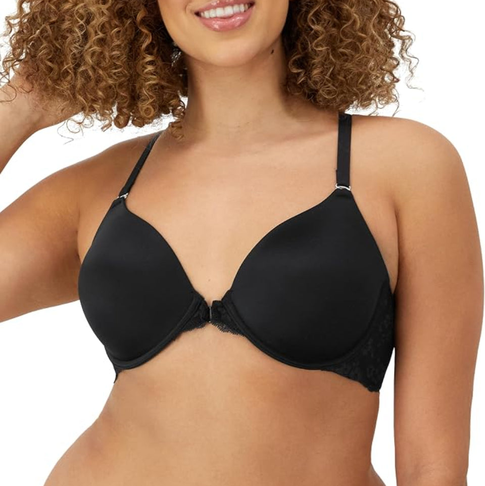 Maidenform Women's Black Pure Genius Racerback Women's Full Cup Bra